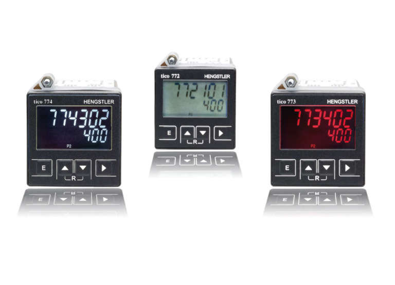 Arriva il contatore elettronico multifunzione tico 77x di Hengstler