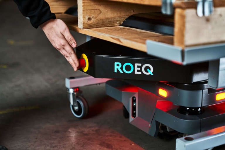 Carico utile doppio per il MiR50 grazie al know-how ROEQ