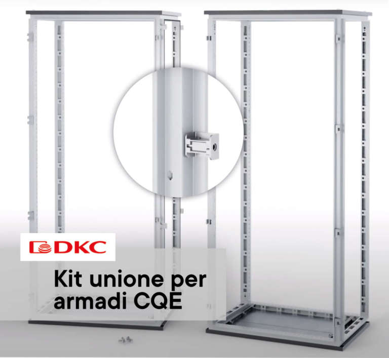 Arriva il Kit unione per gli armadi CQE DKC