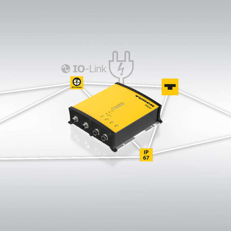 Turck Banner: nuovi alimentatori IP67 con IO-Link per installazioni esterne