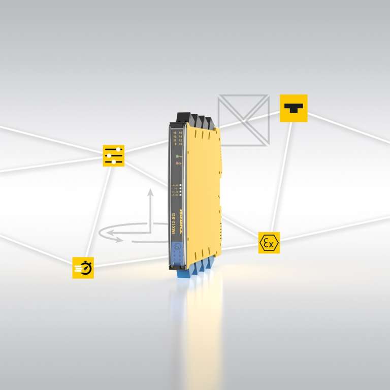 Trasduttore estensimetrico per aree pericolose targato Turck Banner