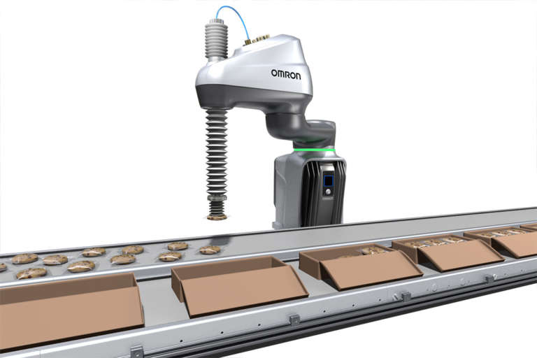 Nuovi robot Omron Scara i4H per uso alimentare