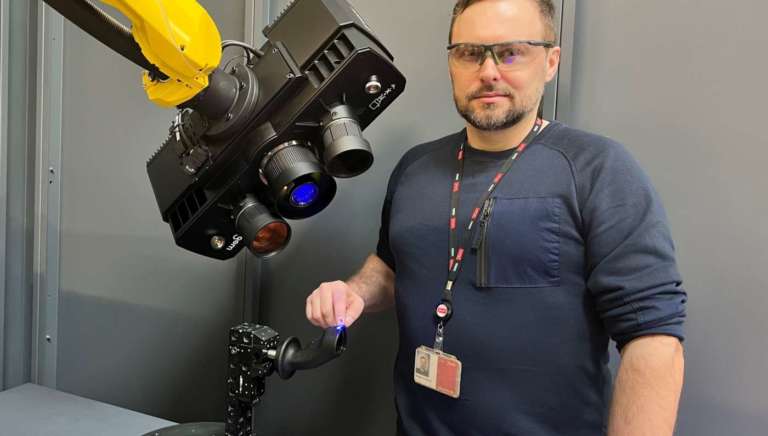 Un robot scanner 3D potenzia le attività di ispezione di Danfoss