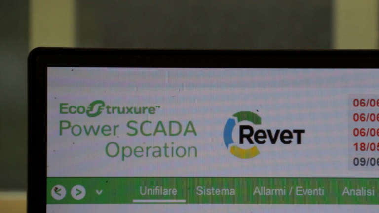 EcoStruxure di Schneider Electric ottimizza il rendimento energetico di Revet