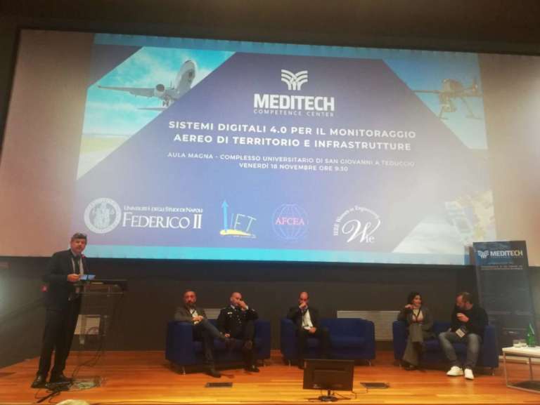Monitoraggio aereo 4.0: Meditech fa il punto