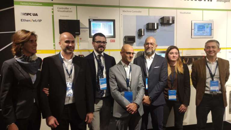 I relatori dell'appuntamento Omron sulla produzione flessibile