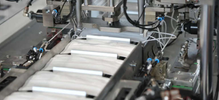 Oltre 100 mascherine prodotte al minuto con l’aiuto dell’automazione