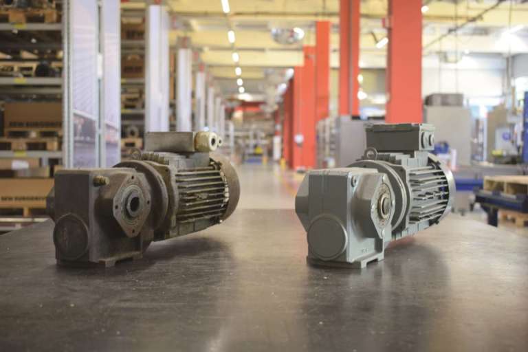 Sew-Eurodrive, i motoriduttori usati tornano nuovi