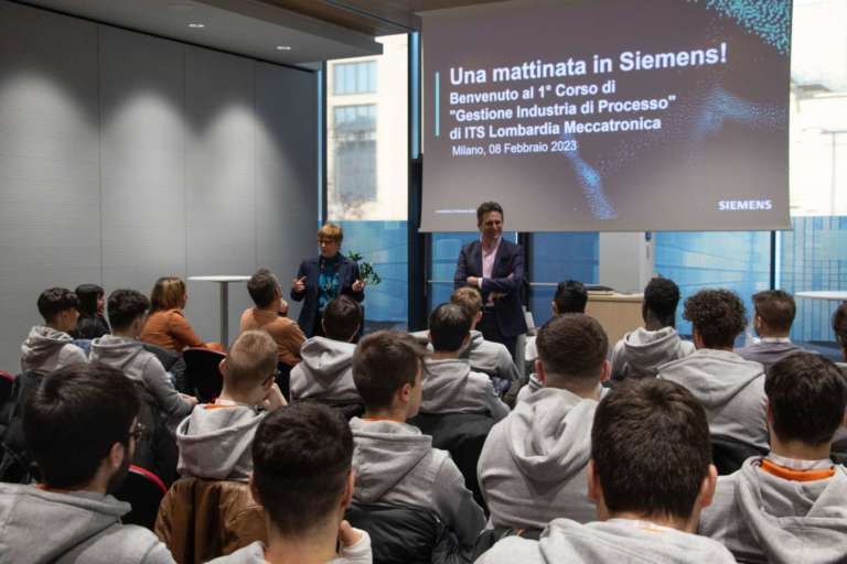 Casa Siemens ospita gli studenti dell’ITS Lombardia Meccatronica