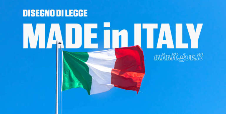Disegno di Legge Made in Italy