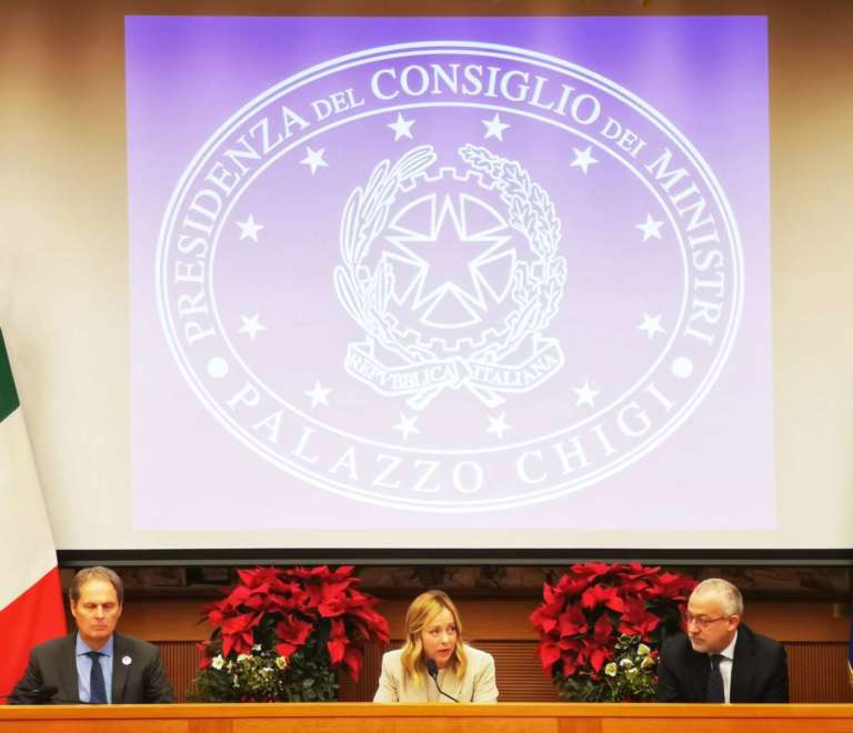 conferenza fine anno meloni 4 gennaio 2024