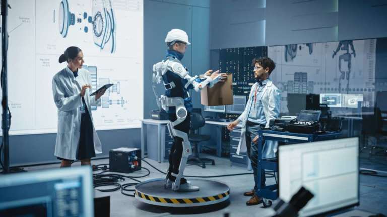 esocheletri da lavoro: tipologie, impieghi, normative