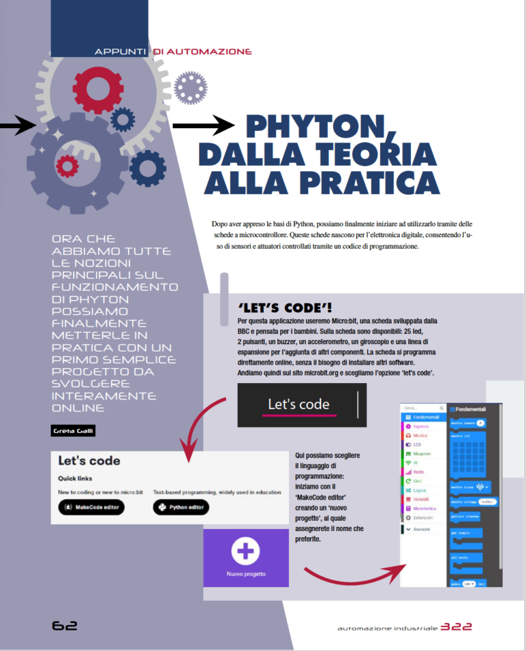 Lezione 8. Python, dalla teoria alla pratica