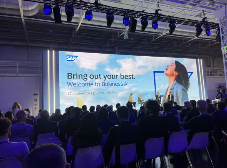 Business AI, protagonista a Sap Now 2024