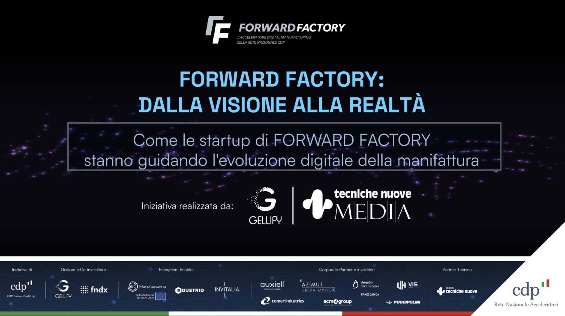 Forward Factory: startup e tecnologie per l’Industria 5.0