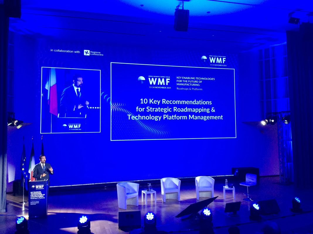 world manufacturing forum 2025 novembre milano