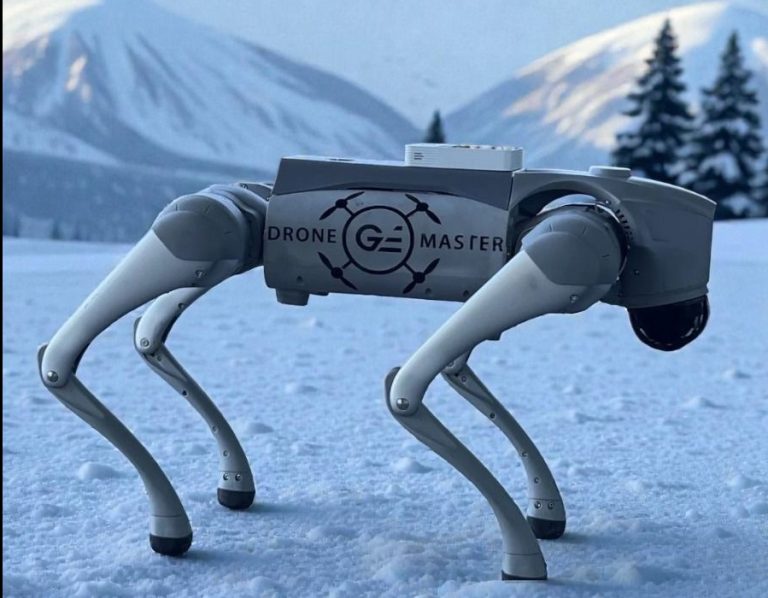 Tracciabilità Rfid con droni e cane robot