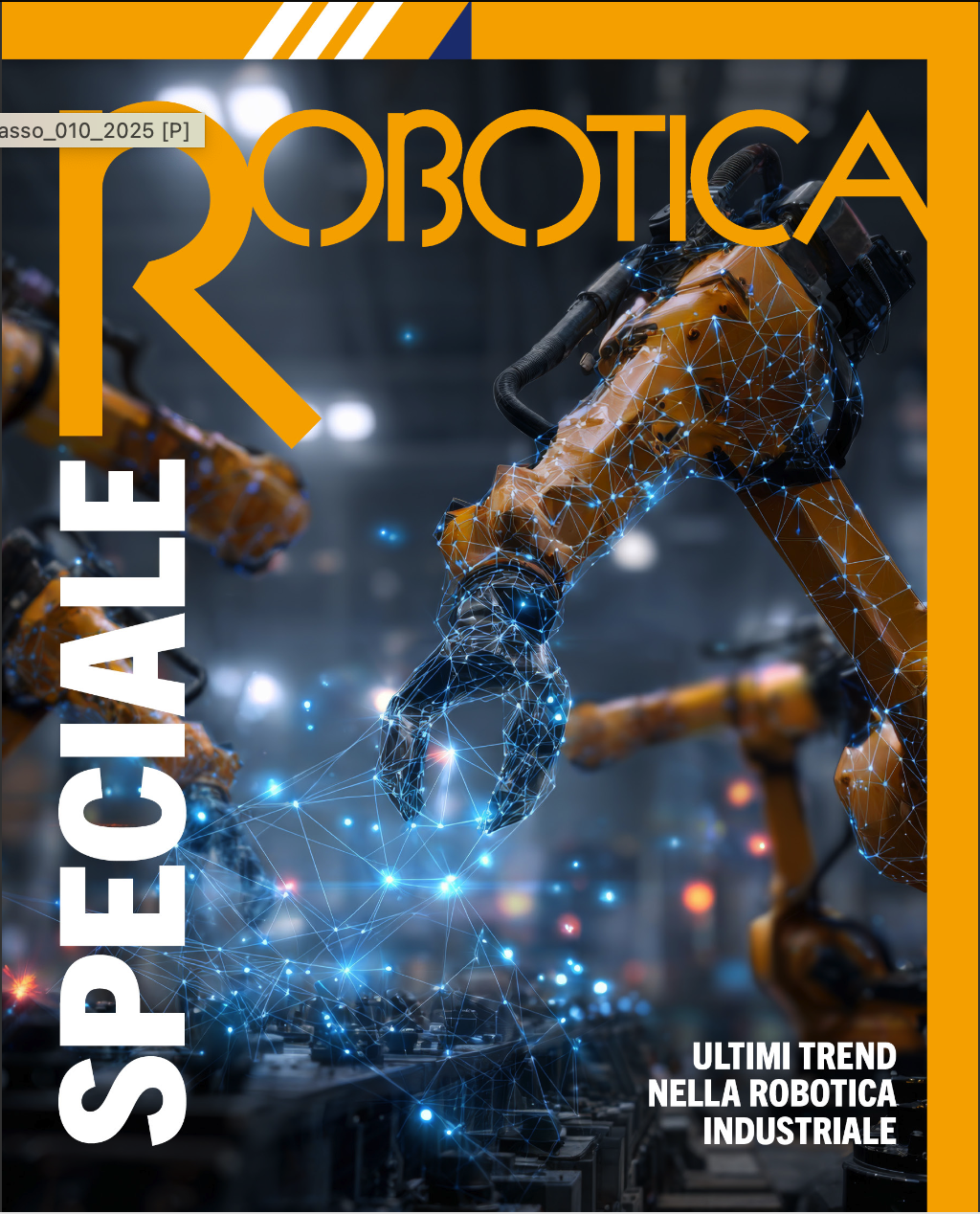 Copertina dello Speciale Robotica 2025