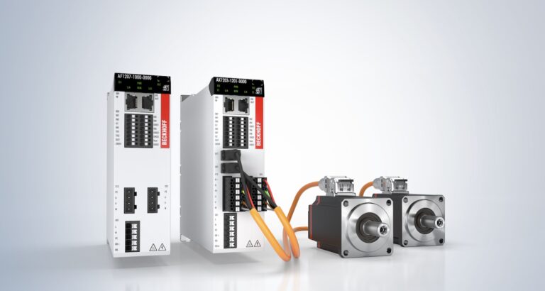 Servomotore AM1000, servoazionamento AX1000 e inverter AF1000: il motion control compatto e potente di Beckhoff