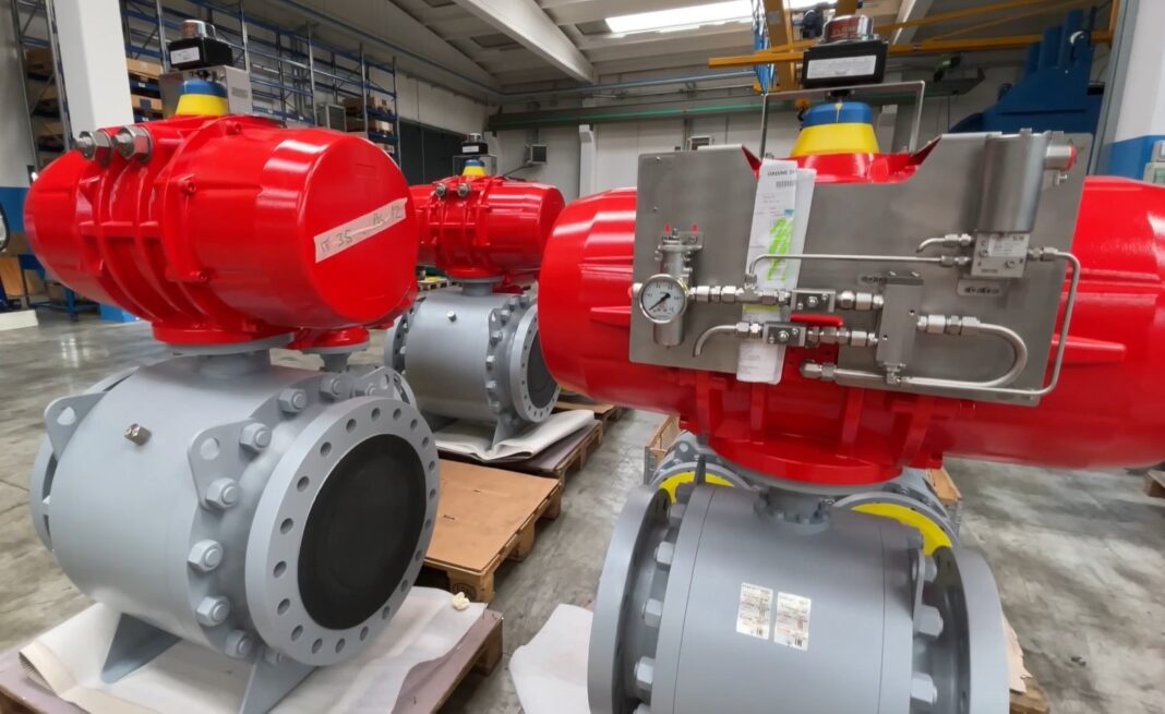 mercato valvole oil and gas in italia