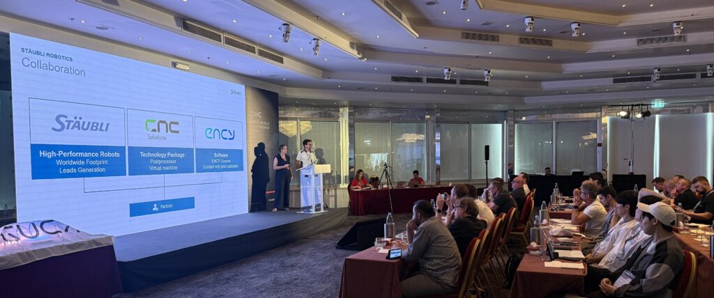 ENCY Software e Staubli Robotics accordo