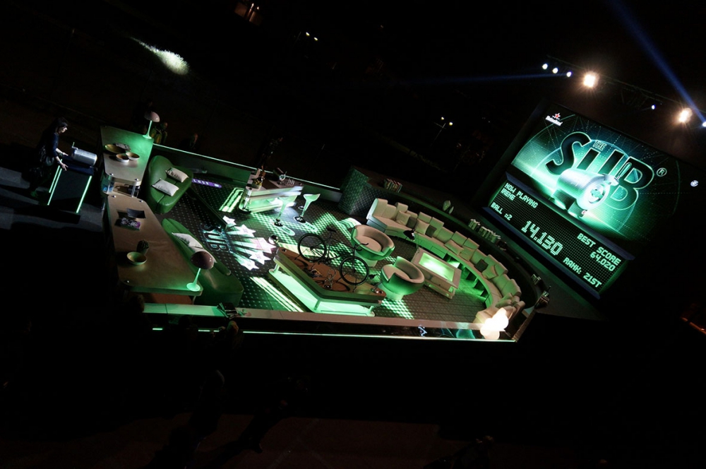 mega flipper Heineken
