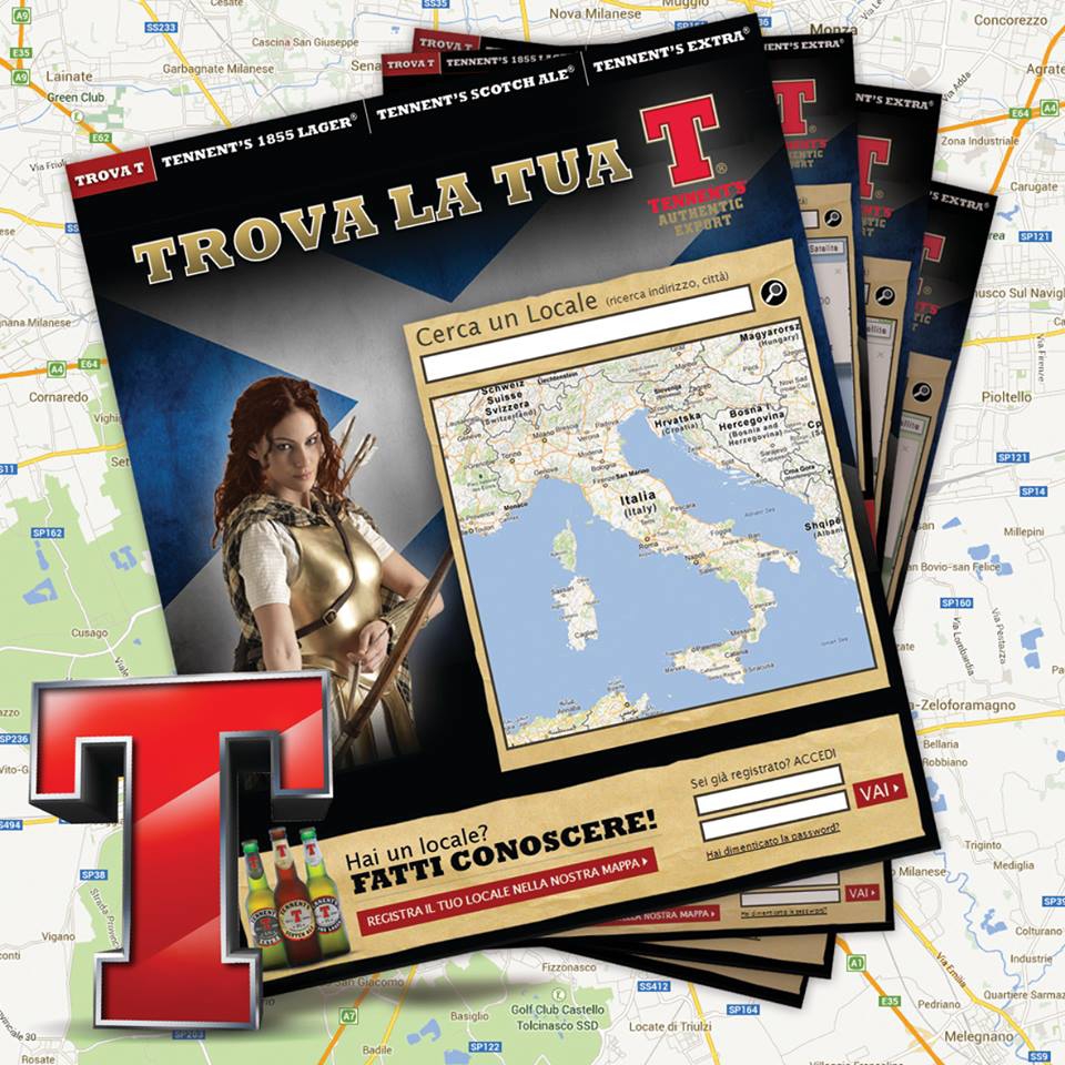 Geolocalizzazione locali Tennents