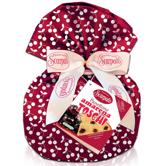 PANETTONE SCARPATO CON AMARENATOSCHI