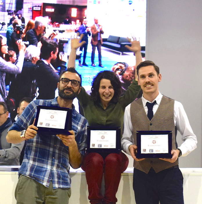 Cup Tasting_da sx Andrea Villa, Helena Oliviero, Fabio Dotti