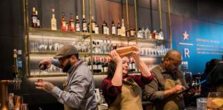 Starbucks cocktail bar