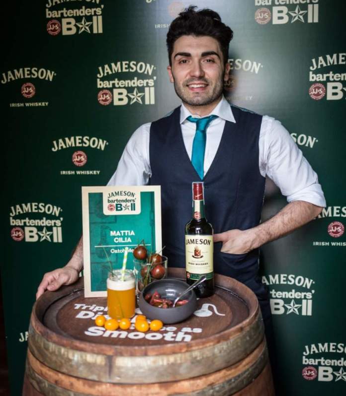 MATTIA CILIA VINCITORE JAMESON BARTENDERS' BALL l Jameson