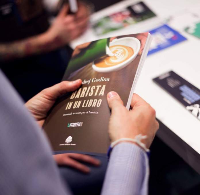 Barista in un libro