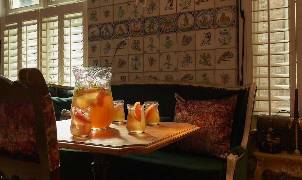 Tulip bowl set per punch