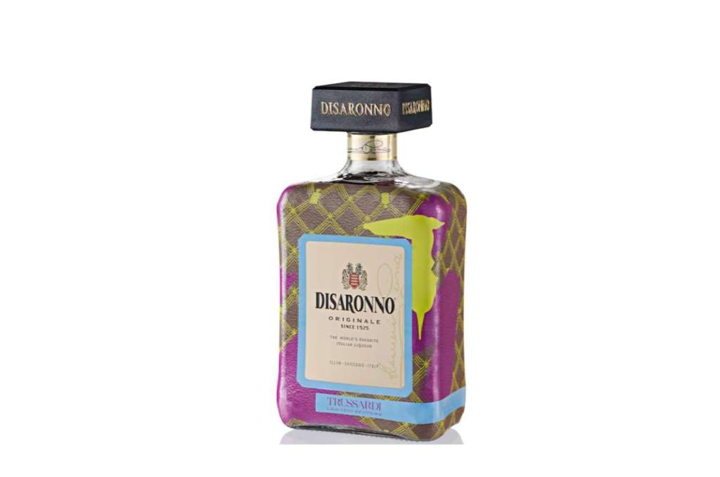 Disaronno wears Trussardi