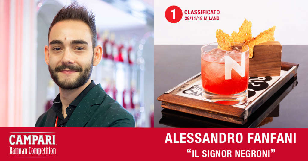 Cocktail Il Signor Negroni di Alessandro Fanfani