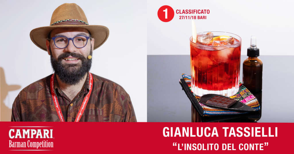 Cocktail L'Insolito del Conte di Gianluca Tassielli