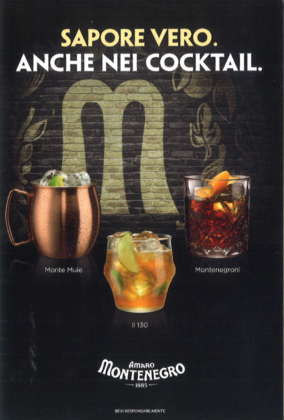 Locandina Cocktail by Amaro Montenegro lato B