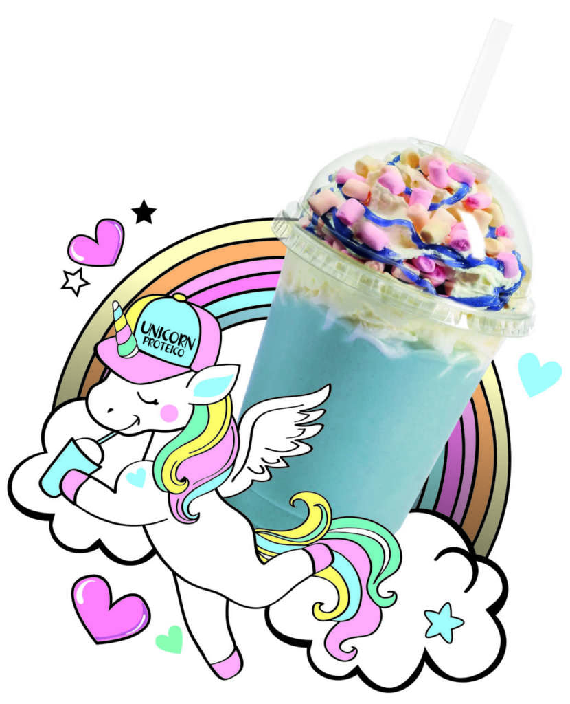 Frapshake Natfood Unicorn Proteico