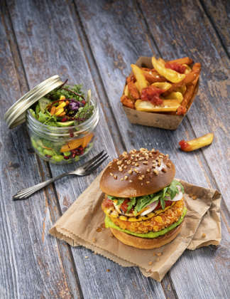 Salomon Green Heroes Crunchy Chikn Burger