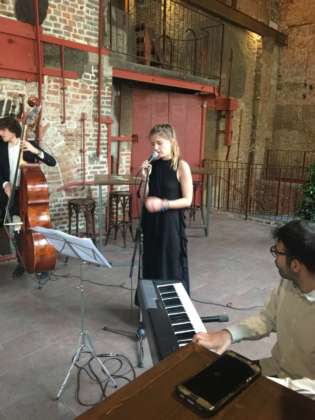 Il Trio Gaia Banfi in azione.