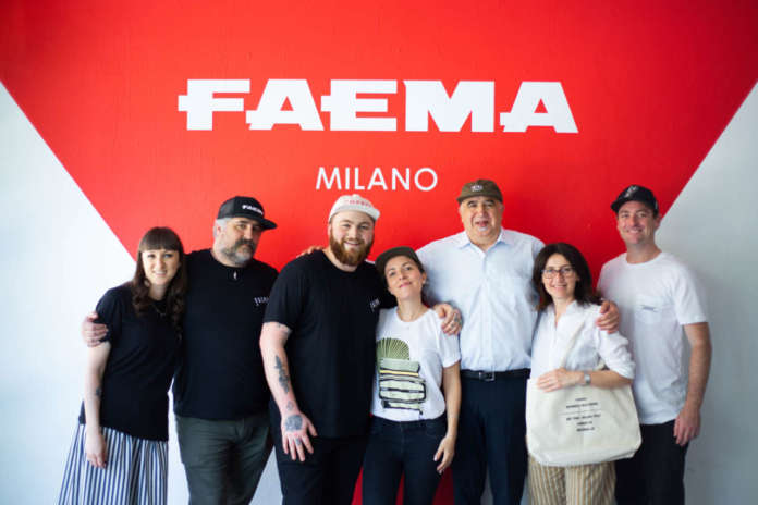 Team Gruppo Cimbali progetto Faema Art & Caffeine a New York.