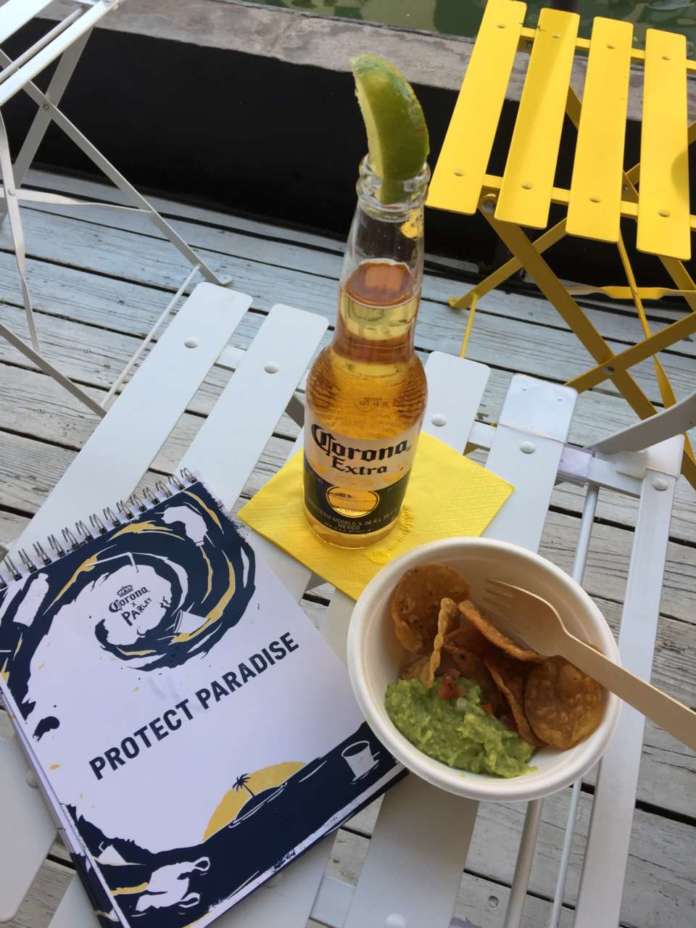 Corona Extra Protect Paradise Foodpairing con birra Corona Extra per il Project Paradise
