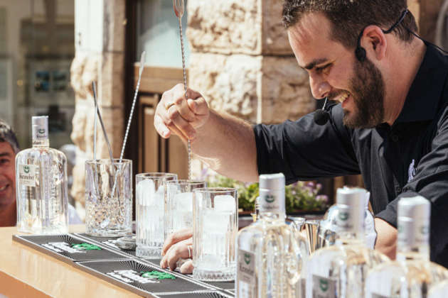 Giulio Tolin al lavoro