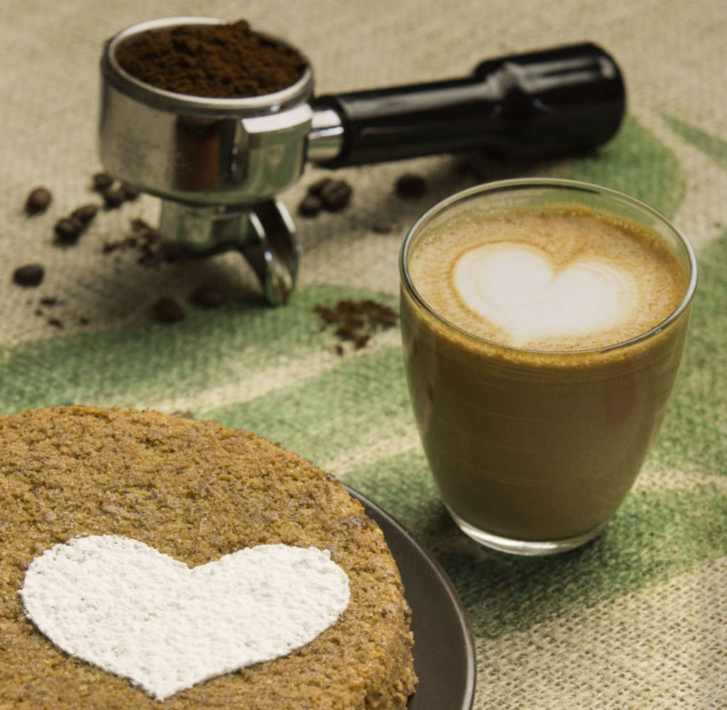 Cappuccino realizzato con In-vece del Latte