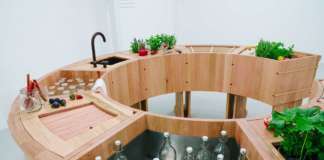 The Blushing Bar bancone bar