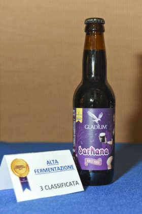 Darkana di Birra Gladium, terza classificata al Premio Cerevisia Alta Fermentazione