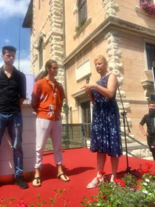 Patrizia Dal Toso si complimenta con i partecipanti