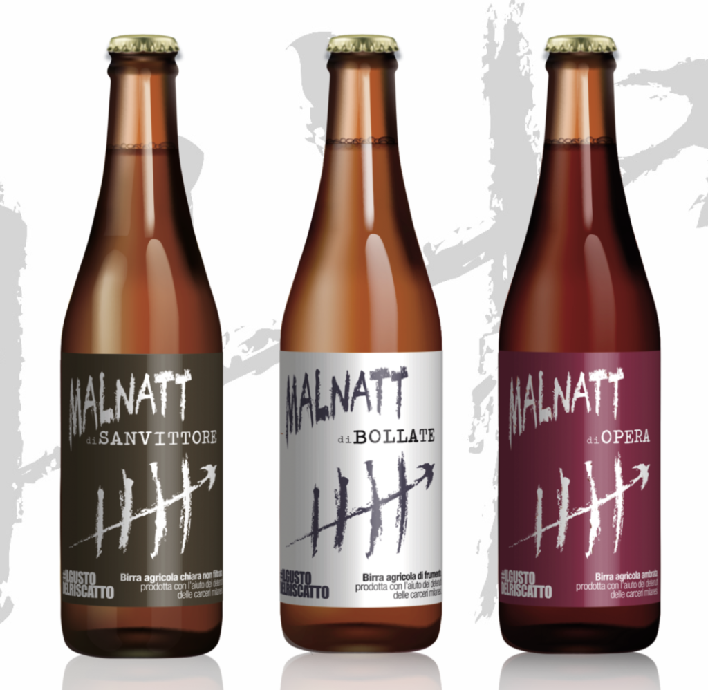 Gamma Birra Malnàtt: San Vittore (chiara), Bollate (frumento), Opera (rossa)
