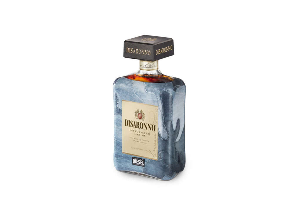 Disaronno wears Diesel