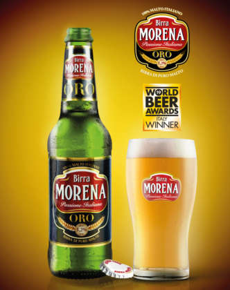 Birra Morena Oro premiata al WBA 2019 per la cat. International Lager